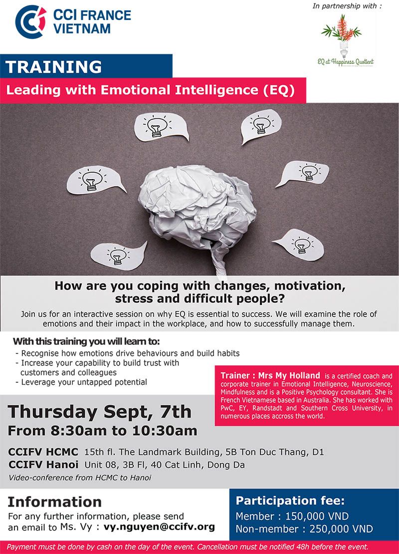 Training: Leading with Emotional Intelligence (EQ)
