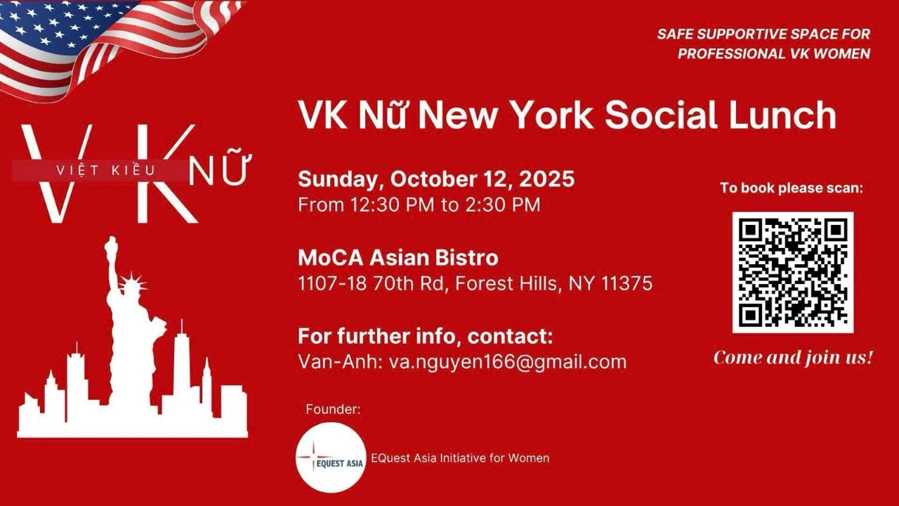 [New York] VK Nu Social Lunch – 12 Oct 2025