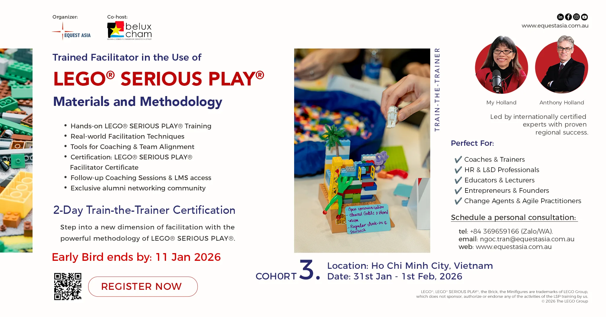 [HCM] Train-the-Trainer Certification in the Use of LEGO® SERIOUS PLAY® Methodology