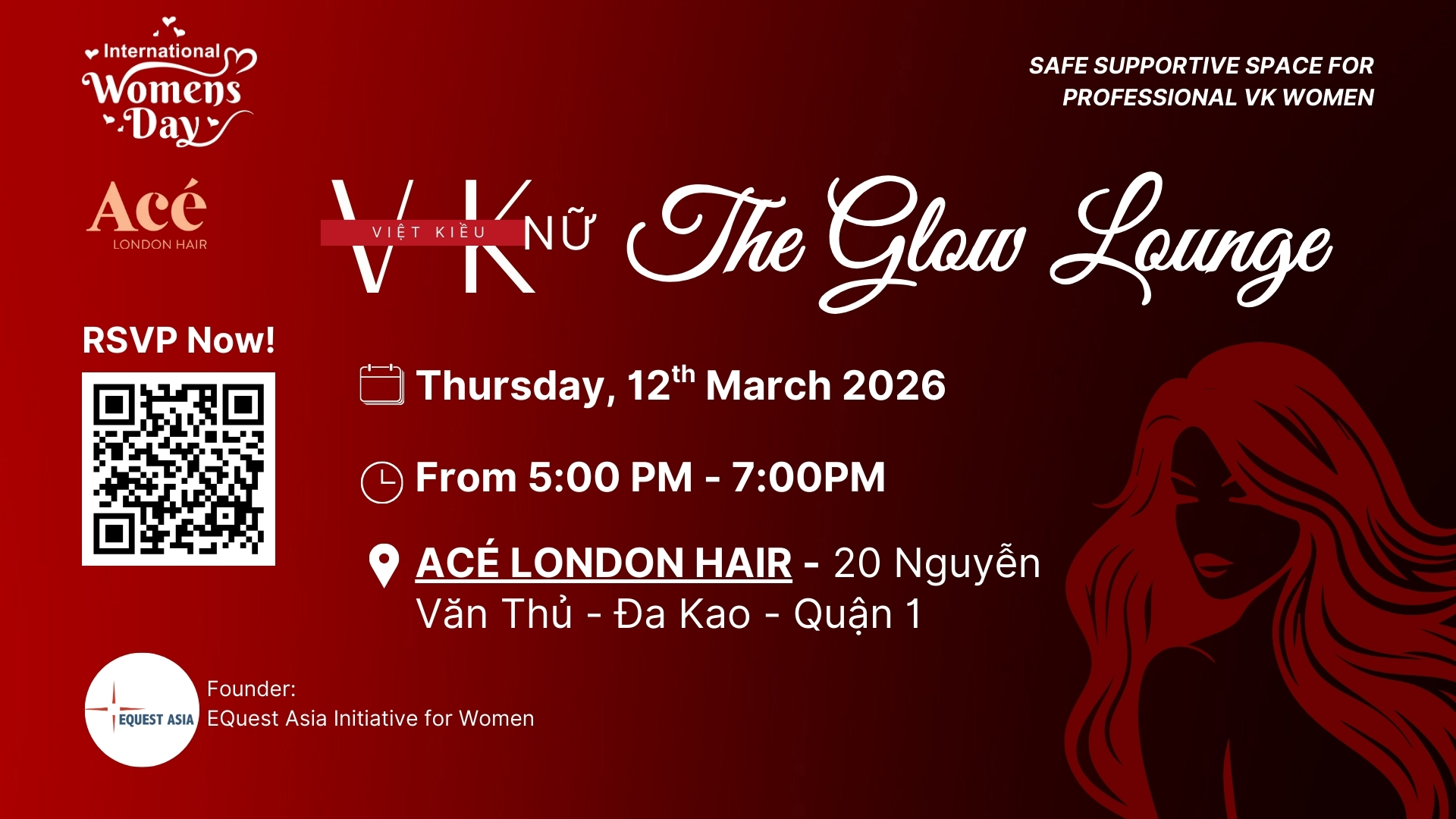 [HCM] VK Nữ The Glow Lounge – March 12, 2026